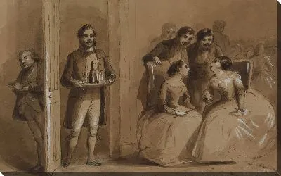 Картина Сцена из "Маленького Доррита"