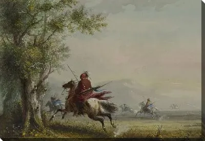 Картина Сиу Разведка