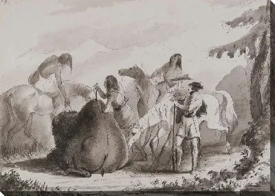 Картина Принимая «Горбатое ребро»