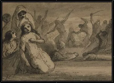 Картина Резня святого Варфоломея