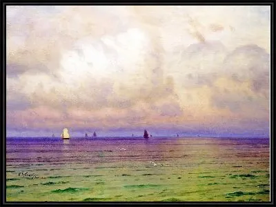 Море. Парусники