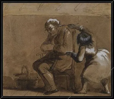 Картина Люблю торговать дедушкой