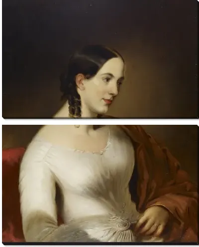 Картина Сара Мальвина Аллен Хилд (г-жа Wm. Генри Хилд) (1824-1854)