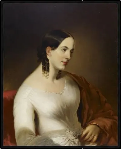 Картина Сара Мальвина Аллен Хилд (г-жа Wm. Генри Хилд) (1824-1854)