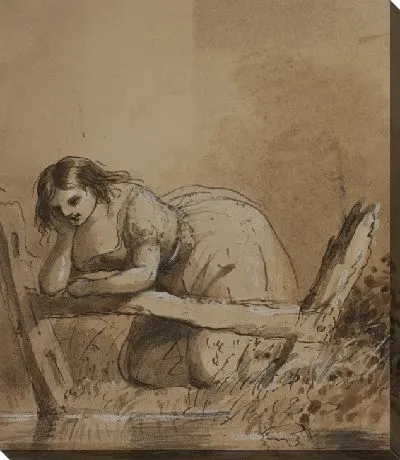 Картина Мечтатель. Строительство воздушных замков.