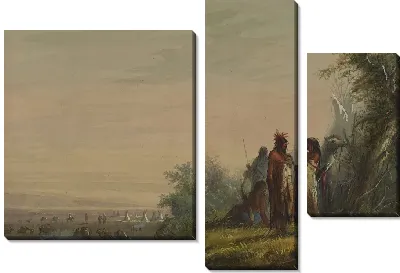 Картина лагерь