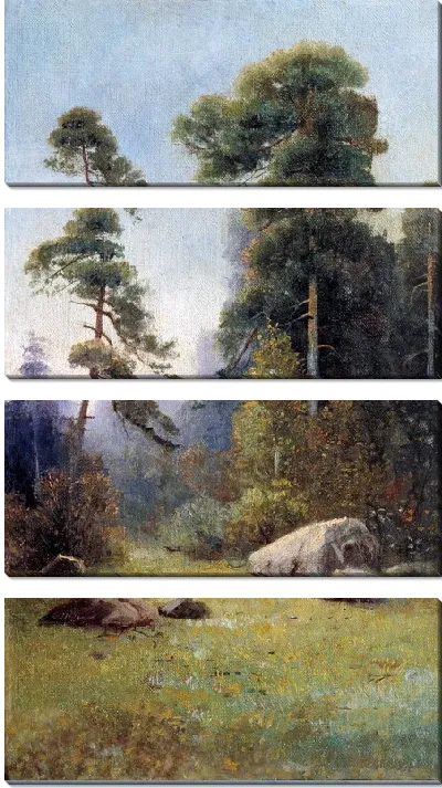 Картина Опушка леса (Outer wood)