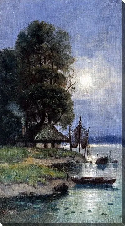 Картина Рыбацкий домик (Fisherman's house)