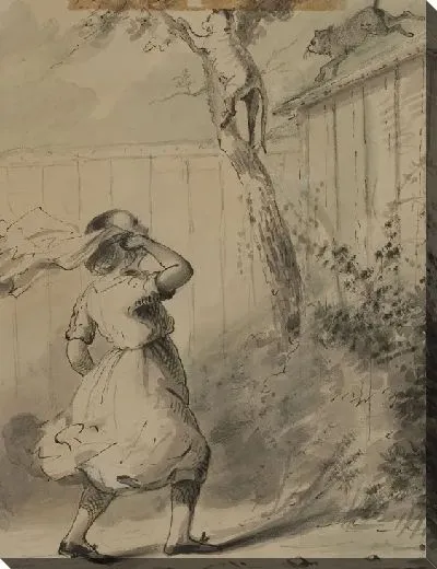 Картина Кэрри и Кошки