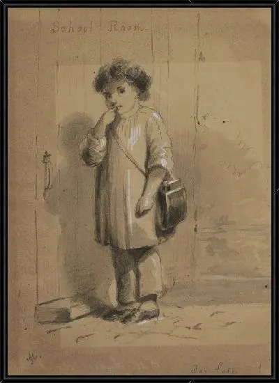 Картина Школьная комната