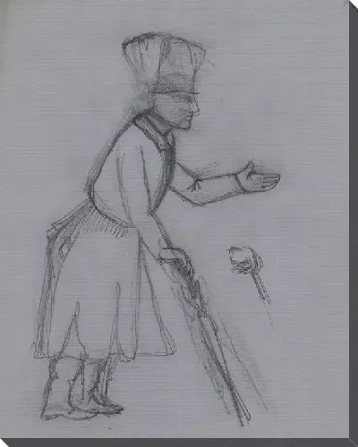 Картина Без названия: Франсуаза Равель в роли Бертран Равель [Версия: похоже на Ректо]