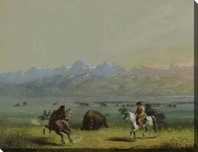 Картина Раненый Буффало