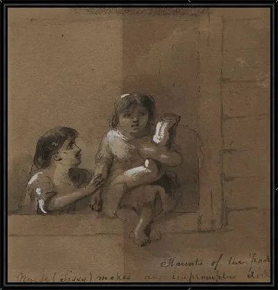 Картина Призраки бедных