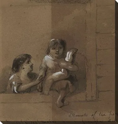 Картина Призраки бедных