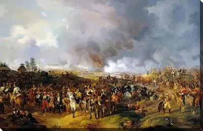 Картина Сражение при Лейпциге с 2 по 7 октября 1813 года (The Battle of Leipzig, from 2 to October 7, 1813)