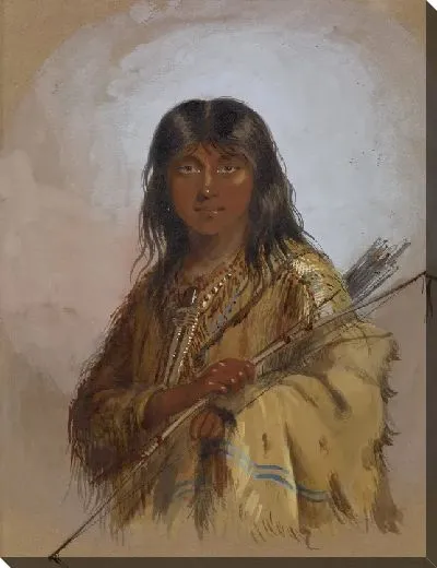 Картина Чинук индийский: река Колумбия