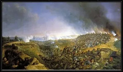 Картина Инженерная атака крепости Варна саперным батальоном 23 сентября 1828 года (Attack the fortress of Varna Engineering Battalion September 23, 1828)