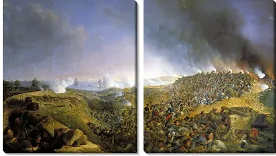 Инженерная атака крепости Варна саперным батальоном 23 сентября 1828 года (Attack the fortress of Varna Engineering Battalion September 23, 1828)