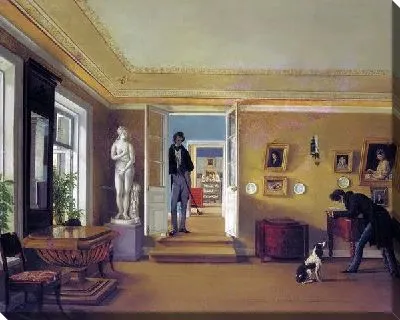 Картина В комнатах (The rooms)