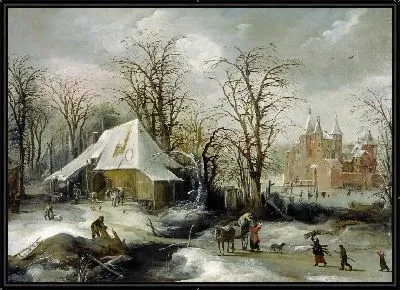 Зимний пейзаж №39