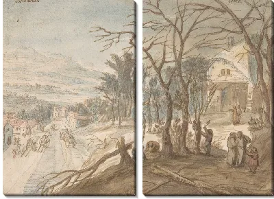 Месяцы: февраль и март