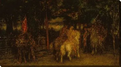 Картина Пейзаж с фигурами