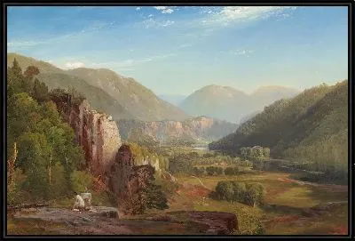 Картина Юниата, Вечер