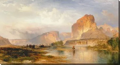 Картина Скалы Грин-Ривер