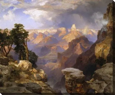 Гранд-Каньон с радугой