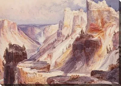 Картина Гранд-Каньон Йеллоустона, Йеллоустонский национальный парк