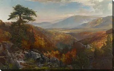 Картина Долина Катависсы осенью