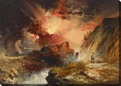 Картина Макбет и ведьмы (возможно, Highland Fantasy)