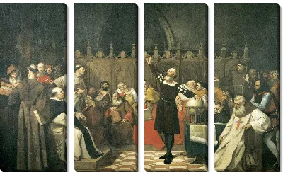 Колумба перед мудрецами Саламанки (Колумба перед Советом Саламанки) (Коламбус в университете Саламанки)