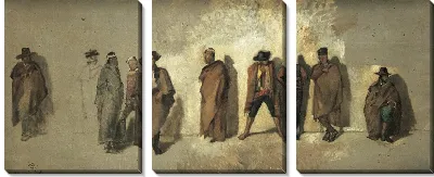 Картина Испанские типы (Сцены из жизни Андалусии) (этюд)