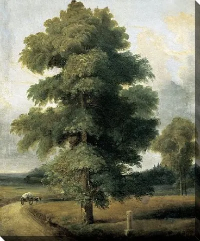 Картина Пейзаж с деревом