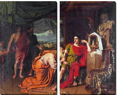 Приам, испрашивающий у Ахиллеса тело Гектора