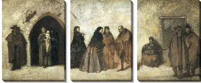 Картина Испанские типы (Сцены из жизни Андалусии) (этюд 2)