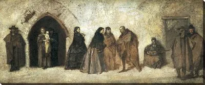 Картина Испанские типы (Сцены из жизни Андалусии) (этюд 2)