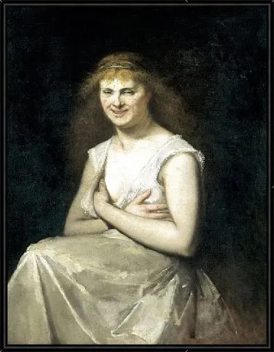 Картина Женщина, которая смеется