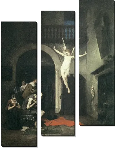 Картина Появление ангела в семье Тобиаса