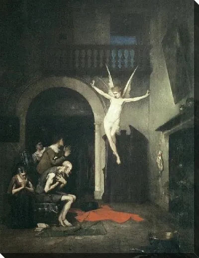 Картина Появление ангела в семье Тобиаса