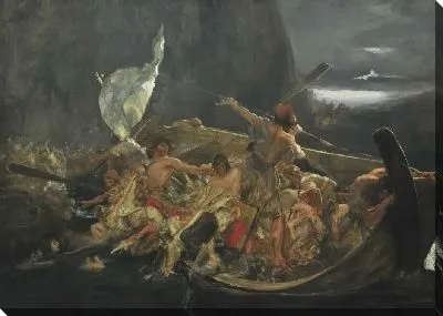 Картина После разрушения Псары