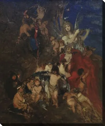 Картина Искусство и его духи