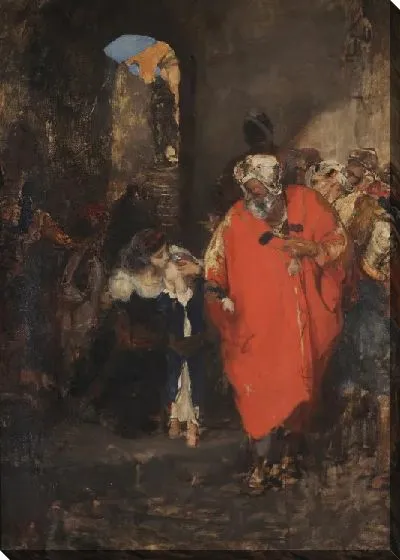 Картина Рабский рынок