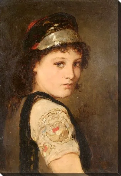 Картина Девушка из Мегары