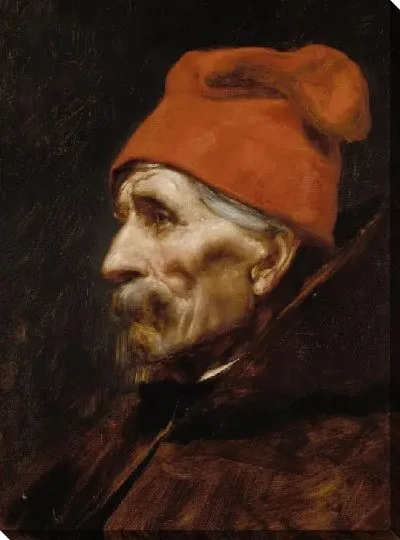 Картина Старик в красной феске