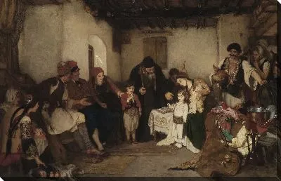 Картина Обручение детей