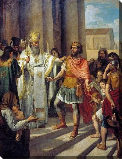 Картина Крещение великого князя Владимира в Корсуни (Christening of Grand Duke Vladimir's Korsun)