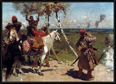 На сторожевой московской границе (At the Moscow border patrol)