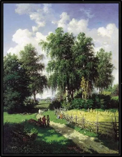 Картина Вид в окрестностях Гатчины (Type in the vicinity of Gatchina)